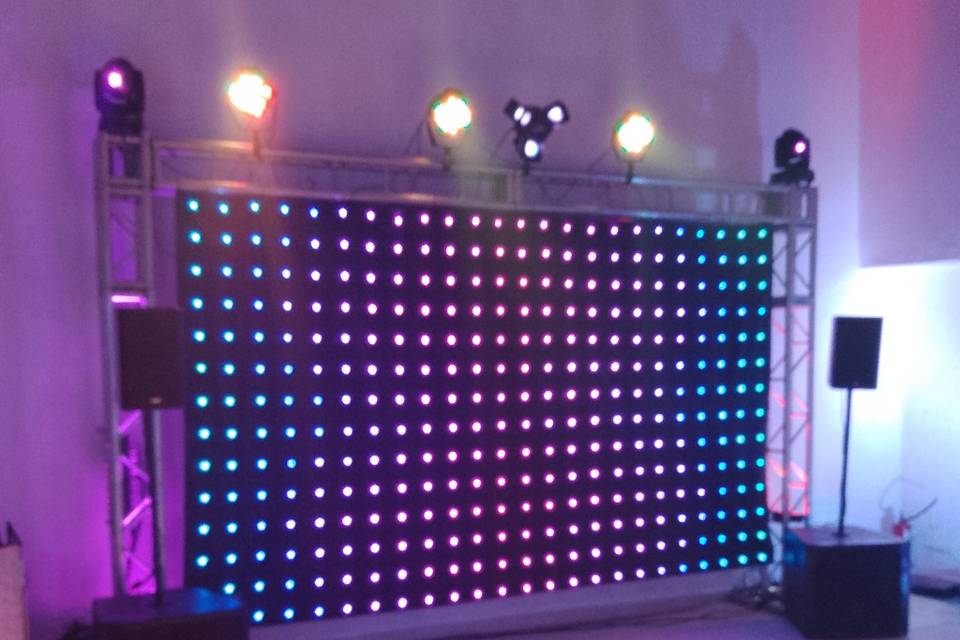 Cortina de led 3x2