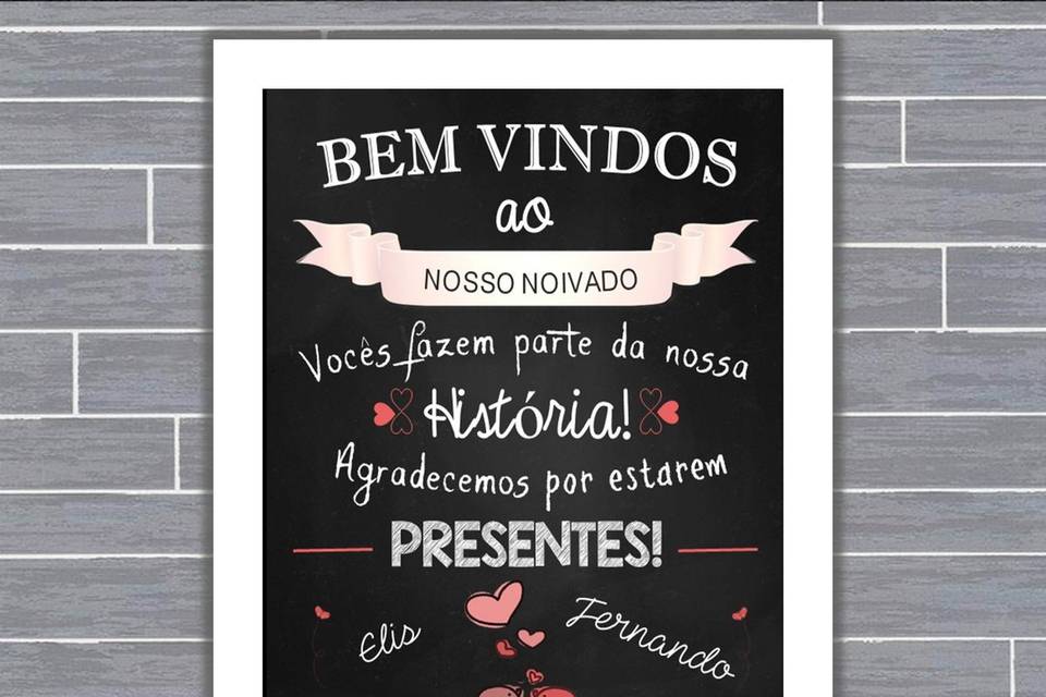 106 - quadro de casamento