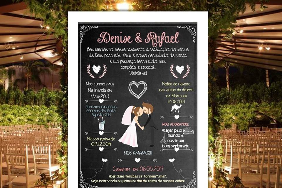 107 - quadro de casamento