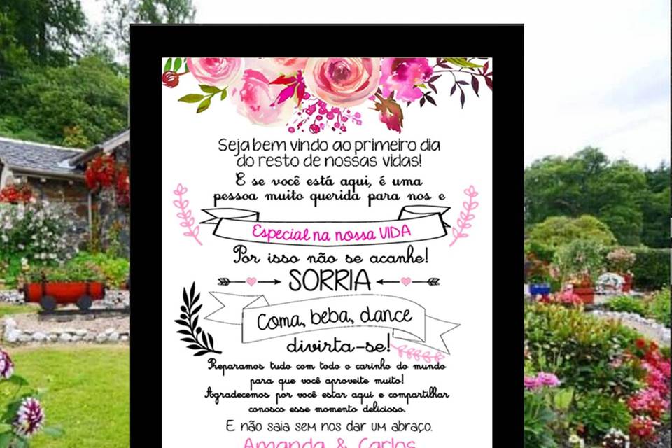 111 - quadro de casamento