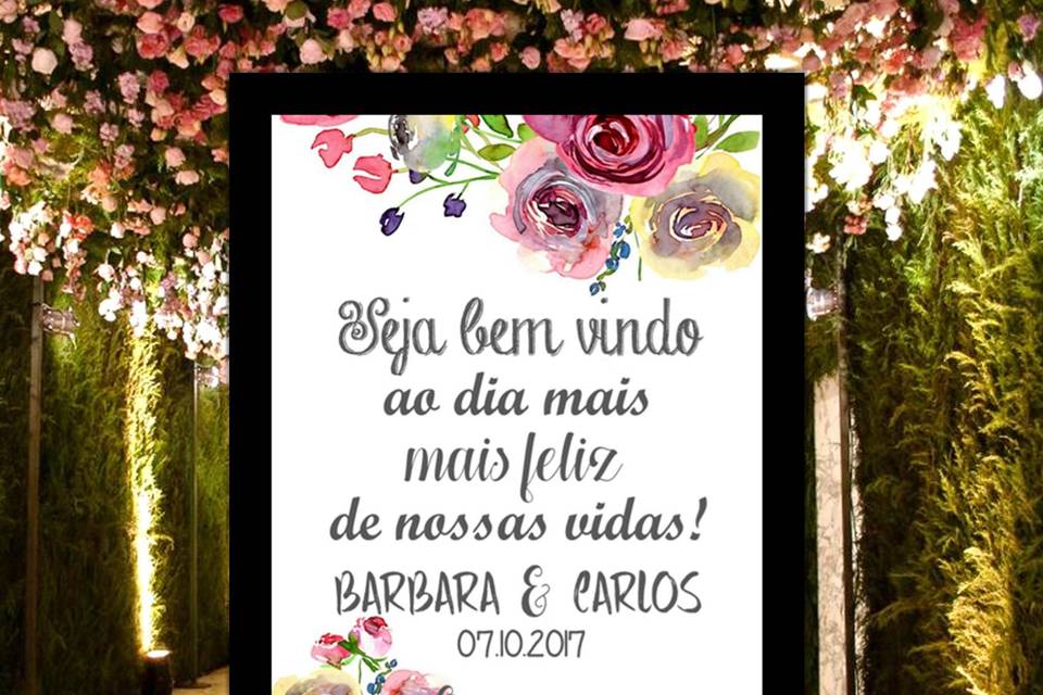 114 - quadro de casamento