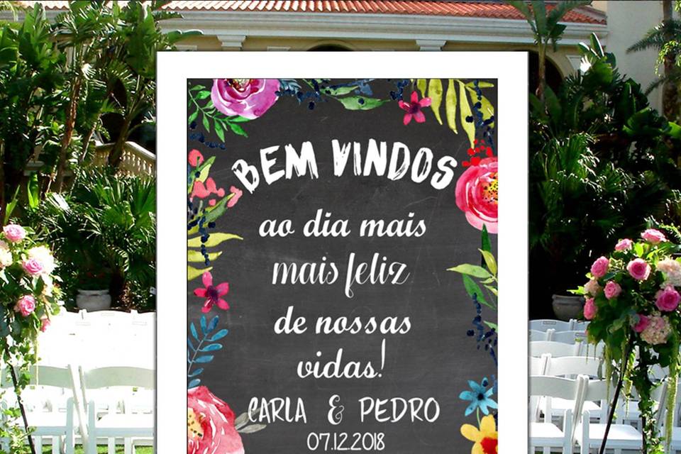 117 - quadro de casamento