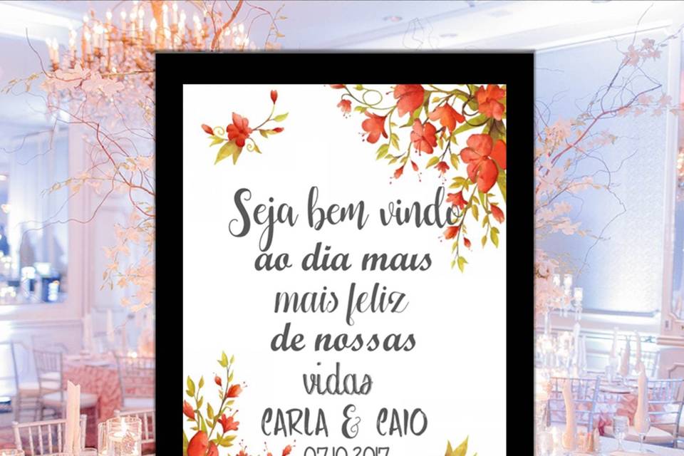 121 - quadro de casamento