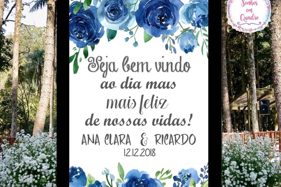 128 - quadro de casamento