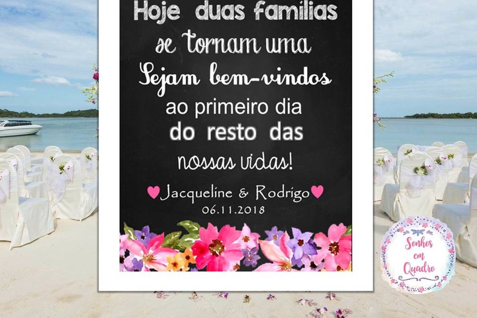 129 - quadro de casamento