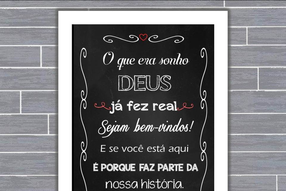 001 - quadro de casamento