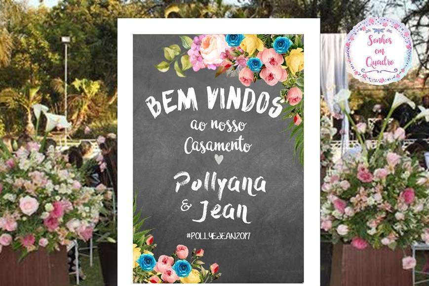 023 - quadro de casamento