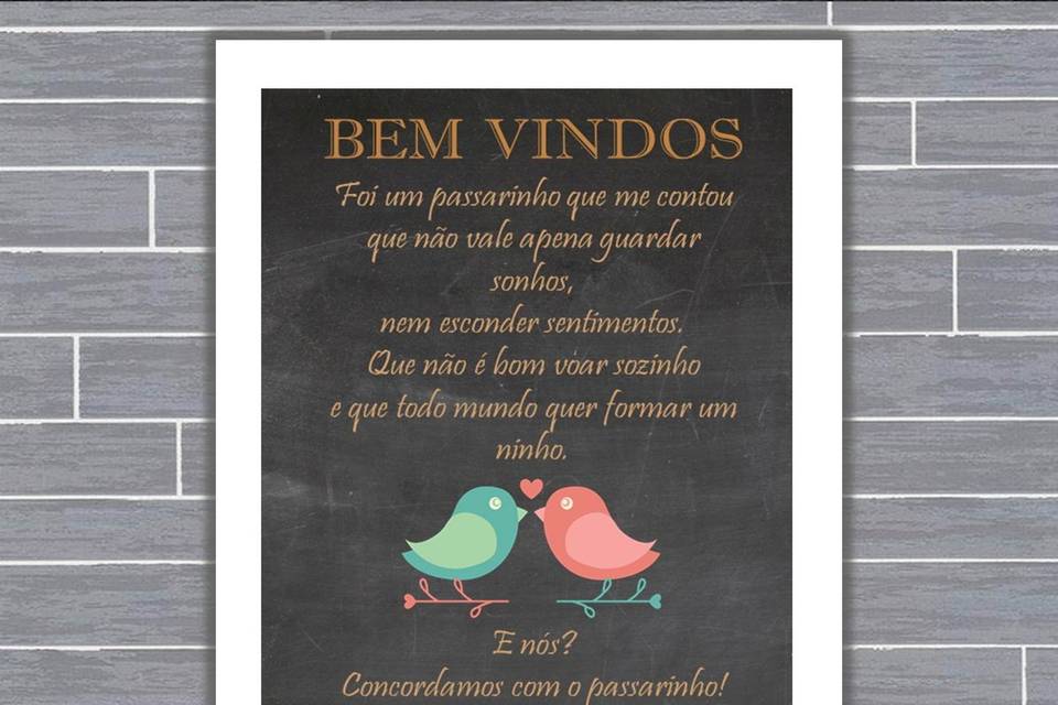 037 - quadro de casamento