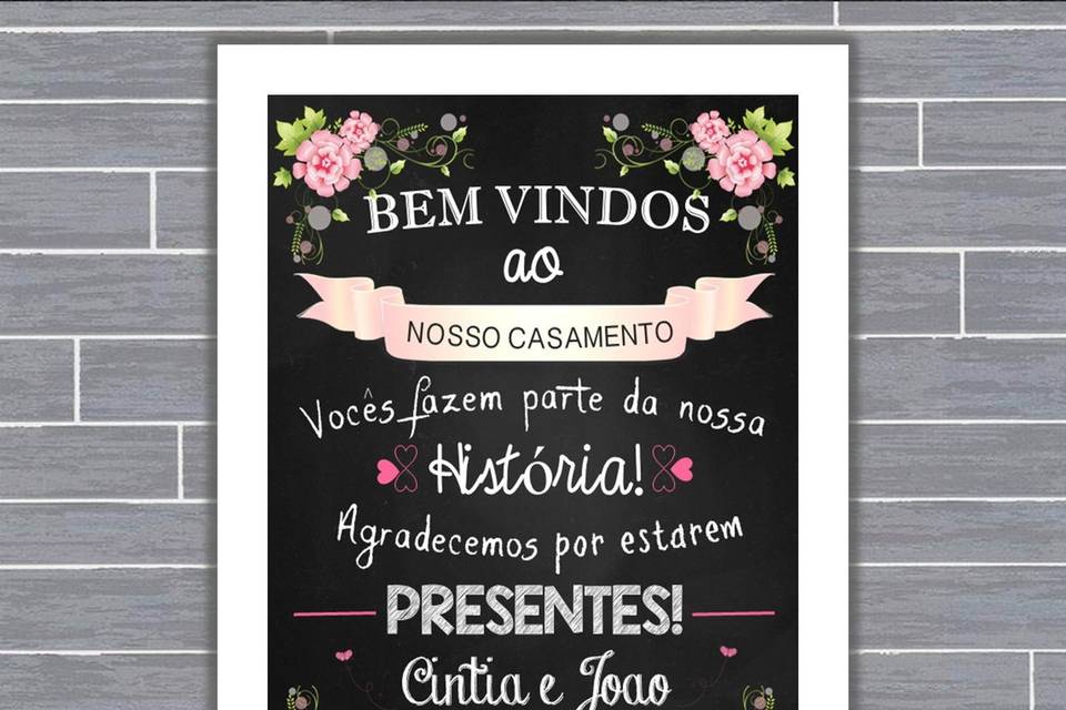 047 - quadro de casamento