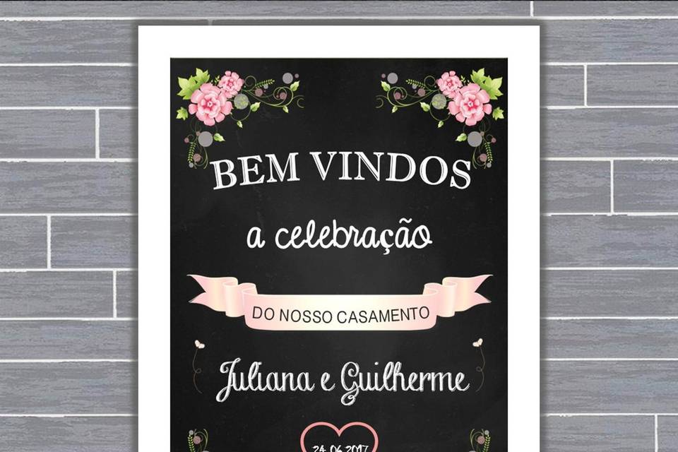 057 - quadro de casamento