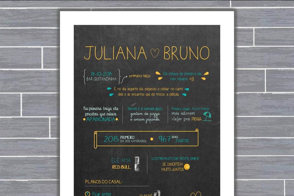 066 - quadro de casamento