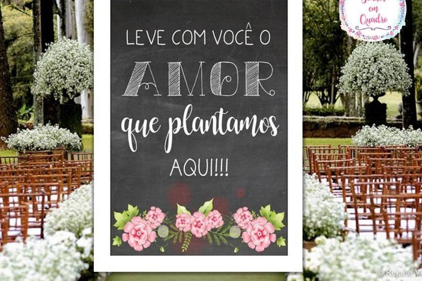 073 - quadro de casamento