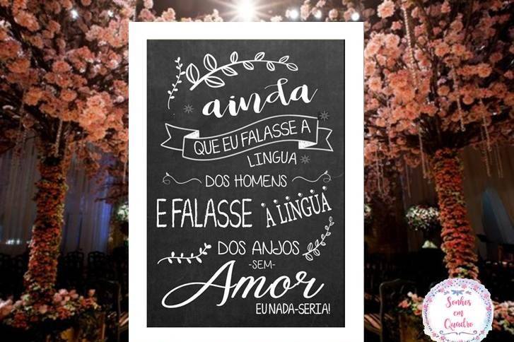 082 - quadro de casamento