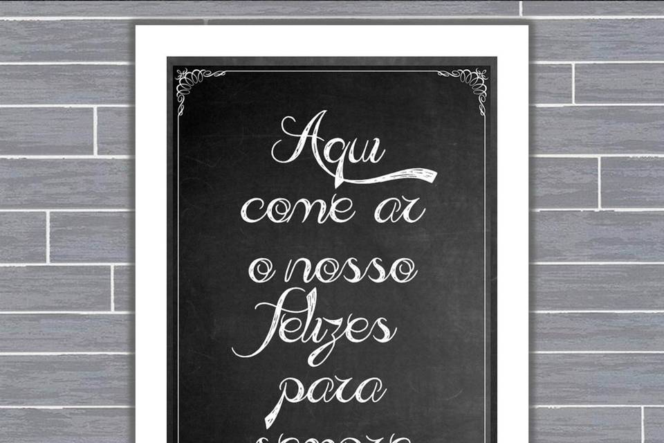 089 - quadro de casamento