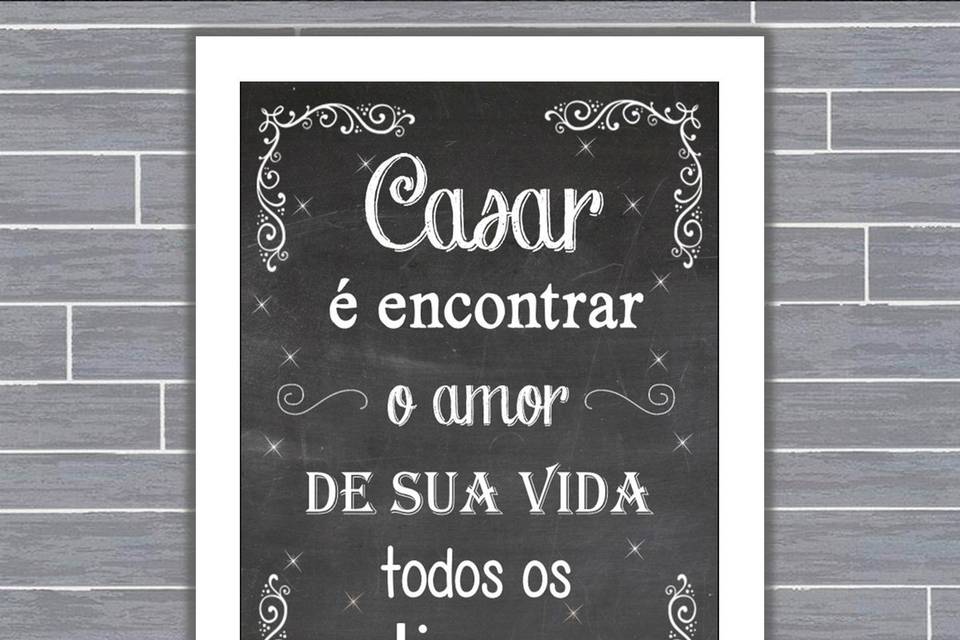094 - quadro de casamento