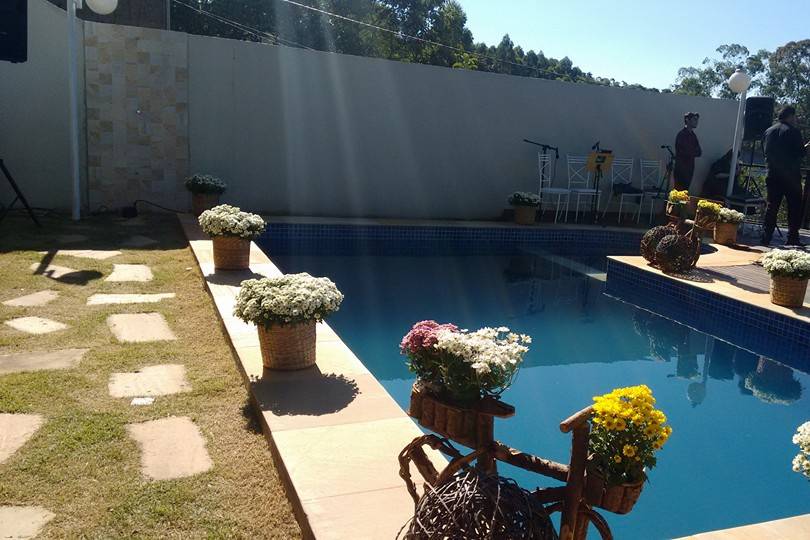 Area da piscina