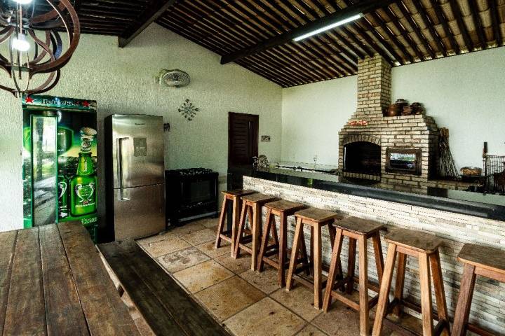 Churrasqueira área de lazer
