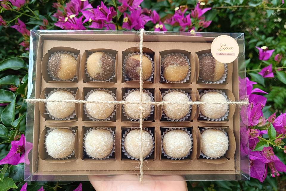 Brigadeiro duo + beijinho