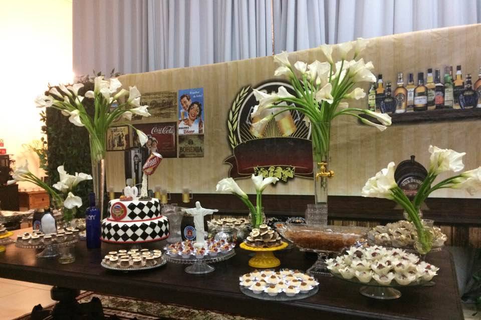 Mesa do bolol tema boteco