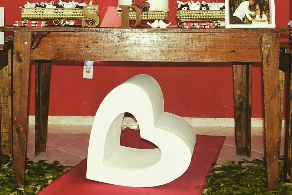 Espaço e decoração casamento