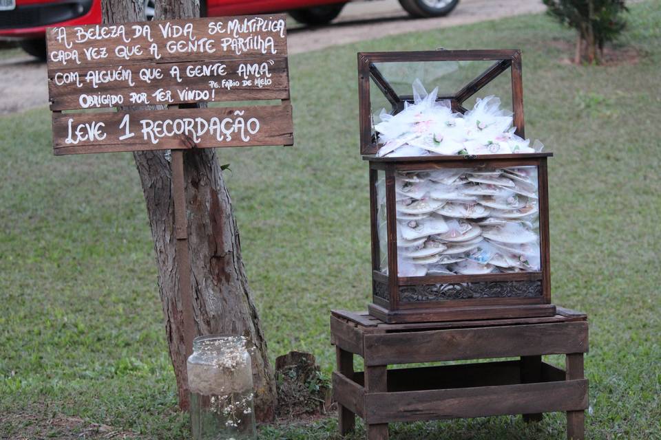 Casamento rústico!