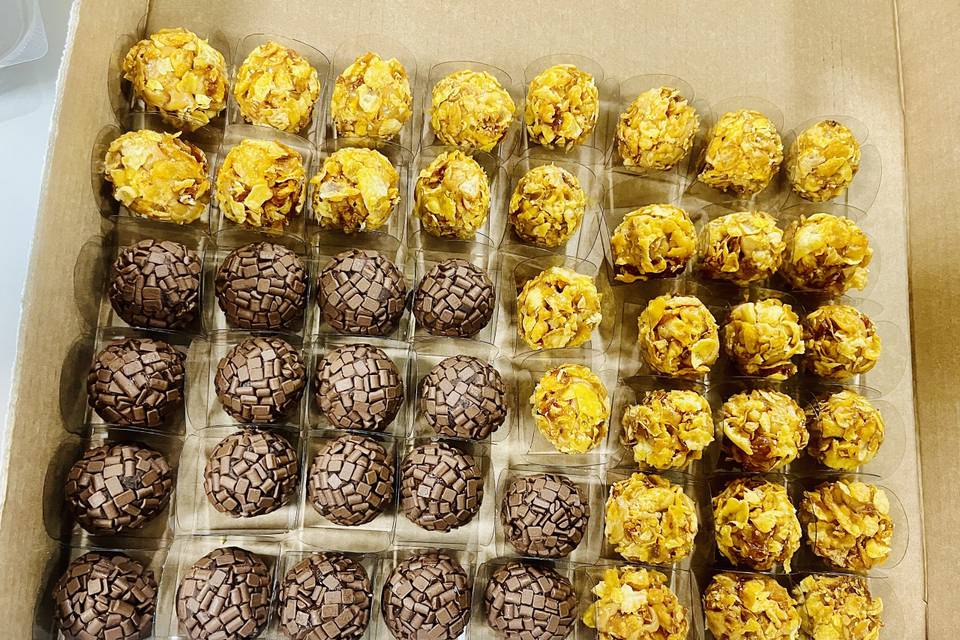 Caramelo Salgado e Brigadeiro