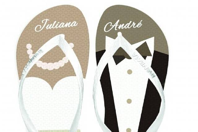 Chinelo personalizado