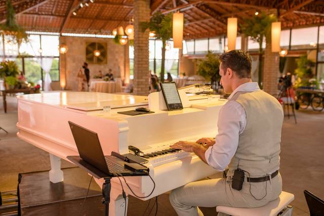 Recepção com Piano de cauda