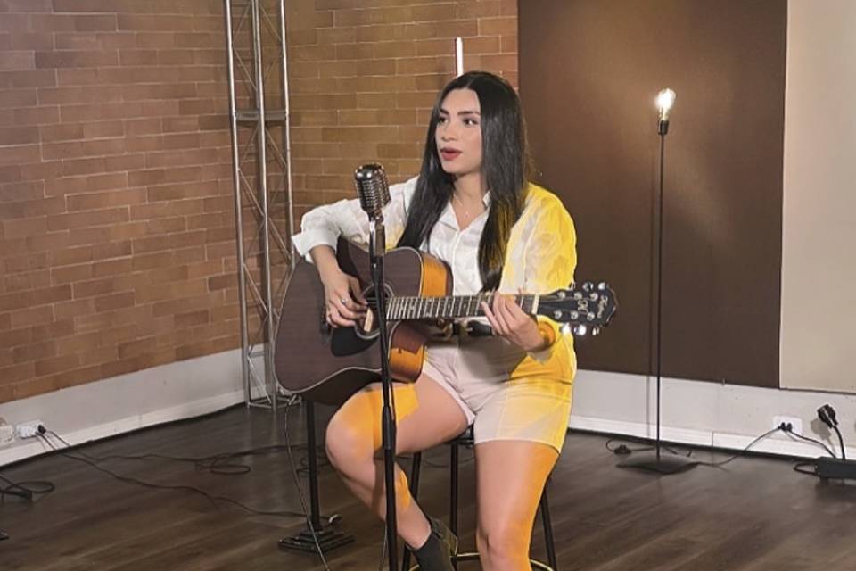 Gravação do meu Clipe