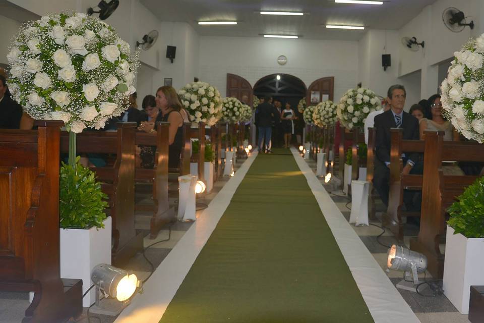 Decoração do altar