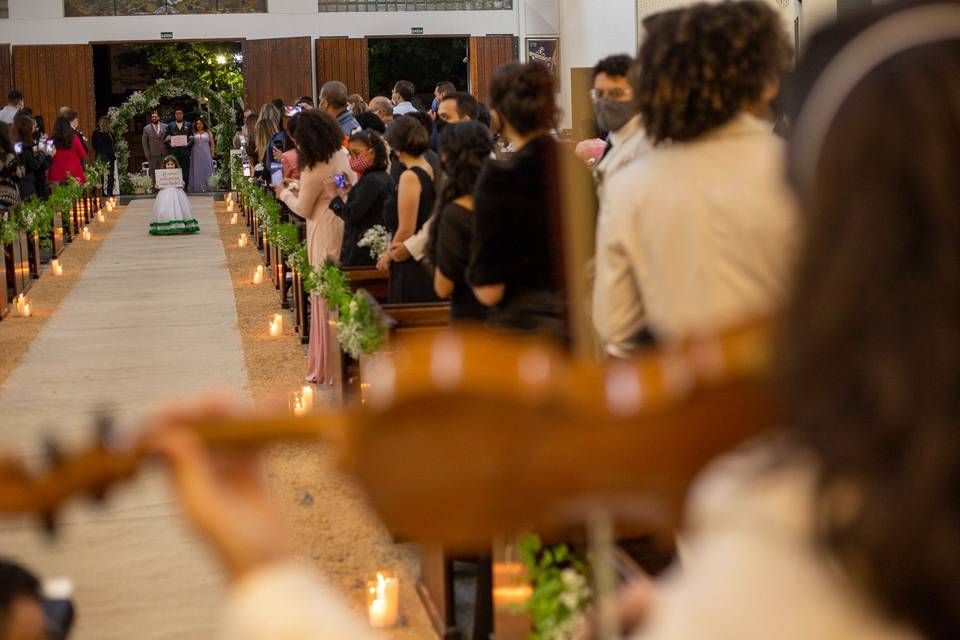 Cerimônias e recepção