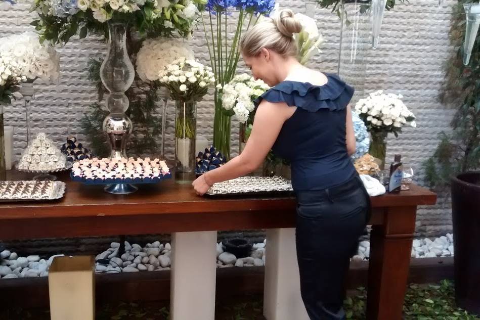 Arrumação de doces