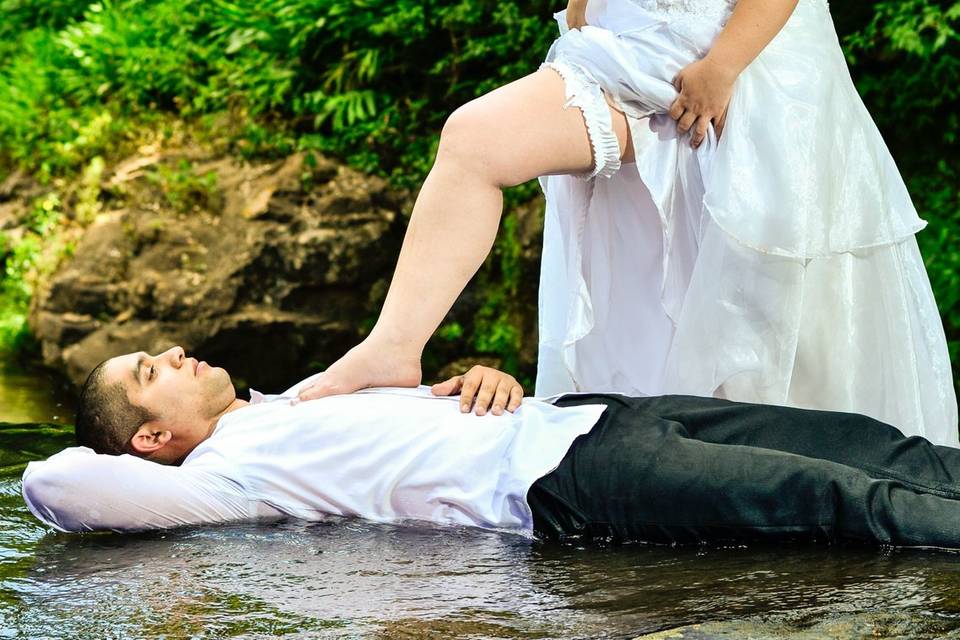 Trash the dress