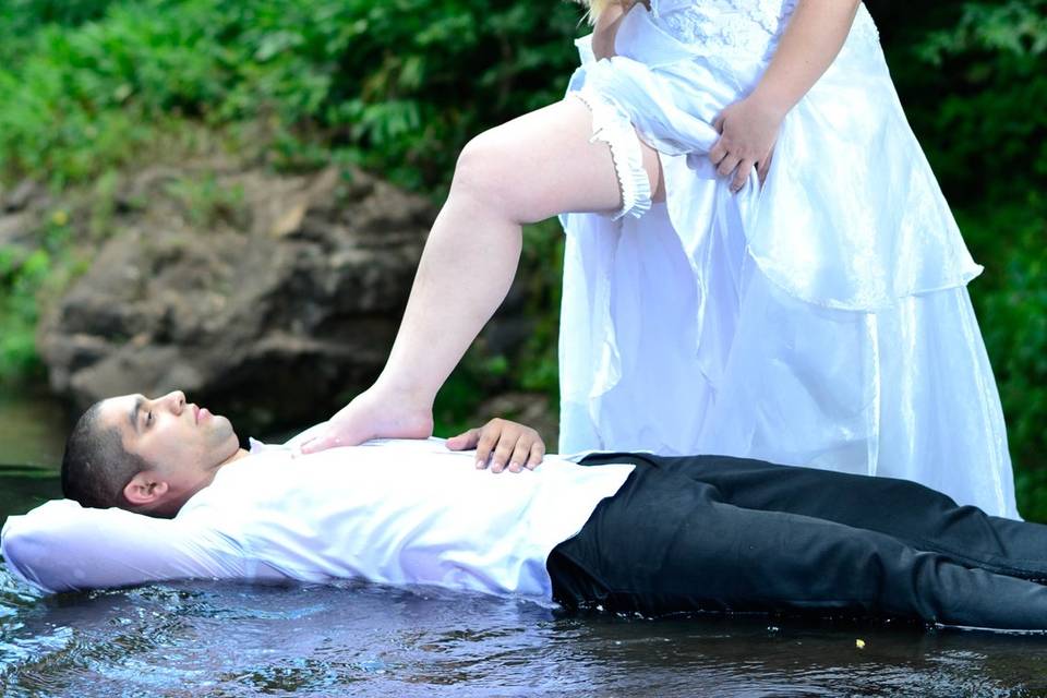 Trash the dress