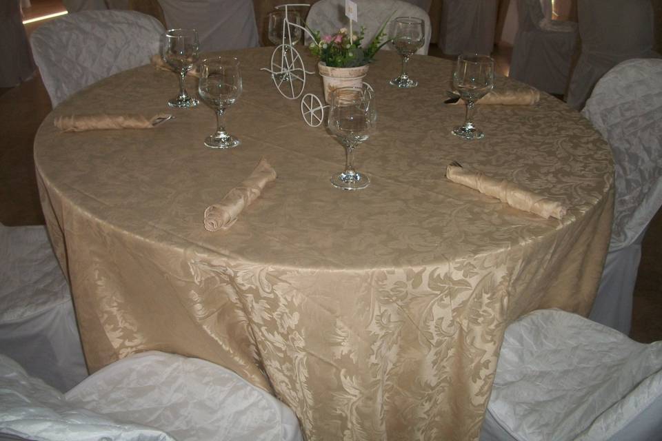 Mesa dos convidados