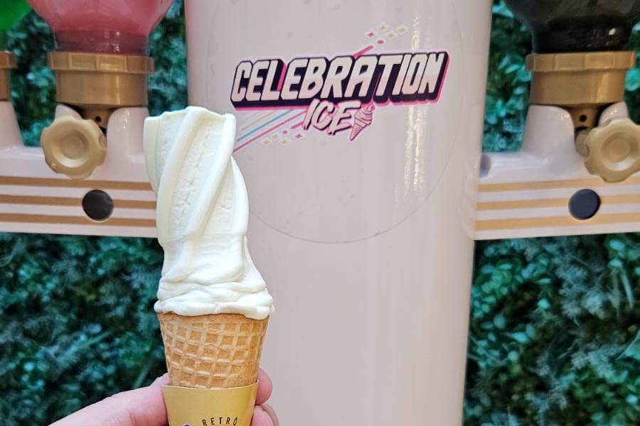 Sorvete de Yakult