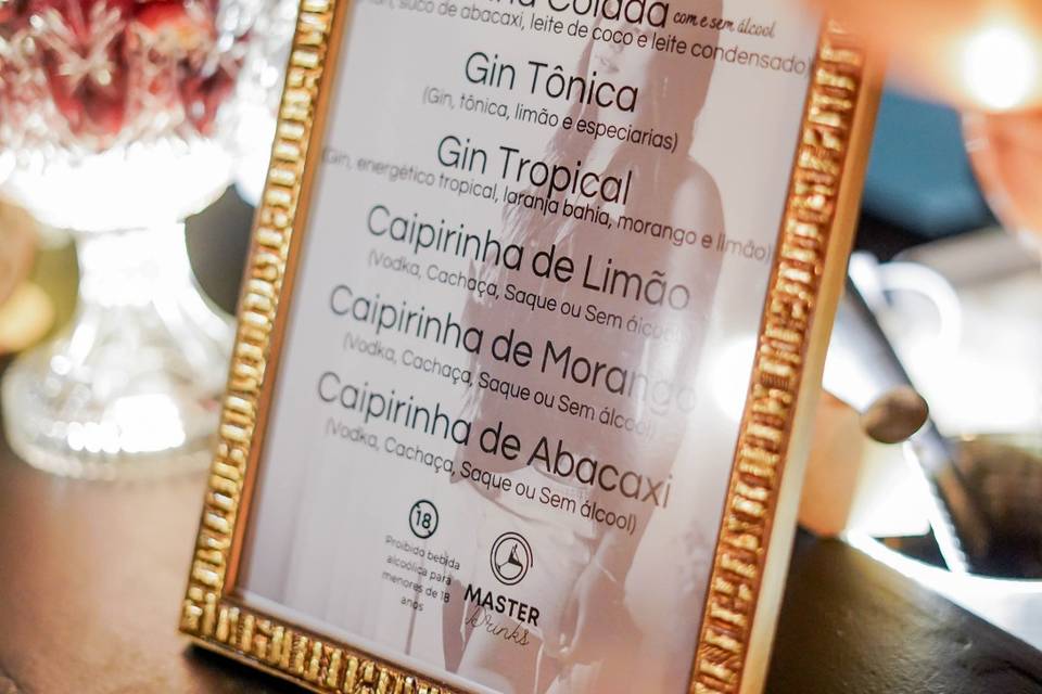 Cardápios personalizados