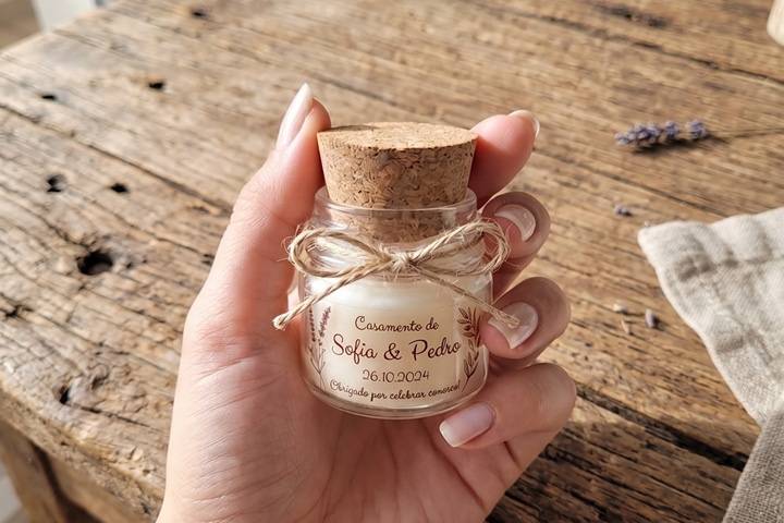 Mini vela artesanal