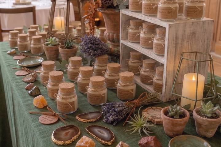Vela aromática premium