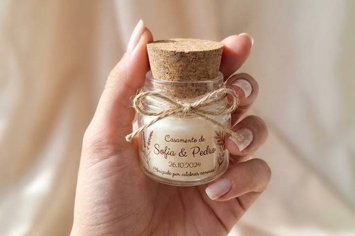 Mini vela artesanal