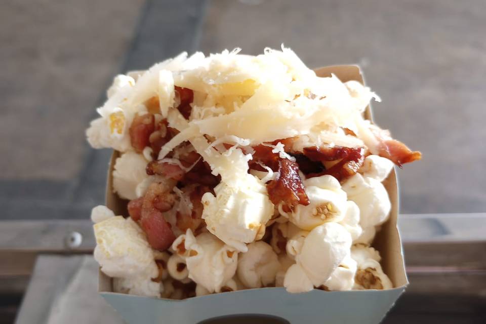 Pipocas Bacon + Queijo