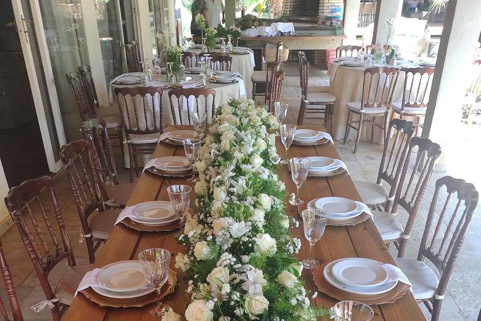 Decor - Almoço de casamento