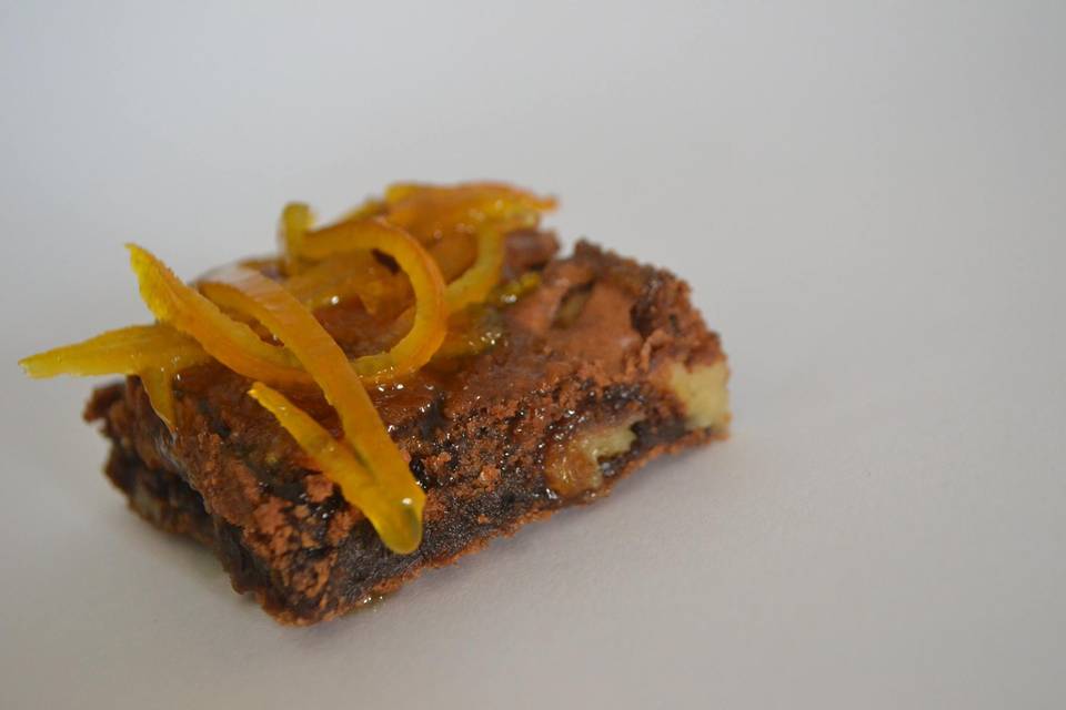 Brownie de laranja