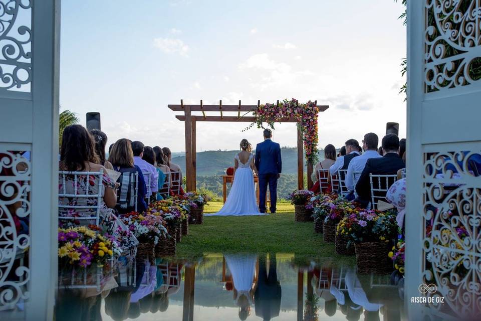 Gazebo de madeira