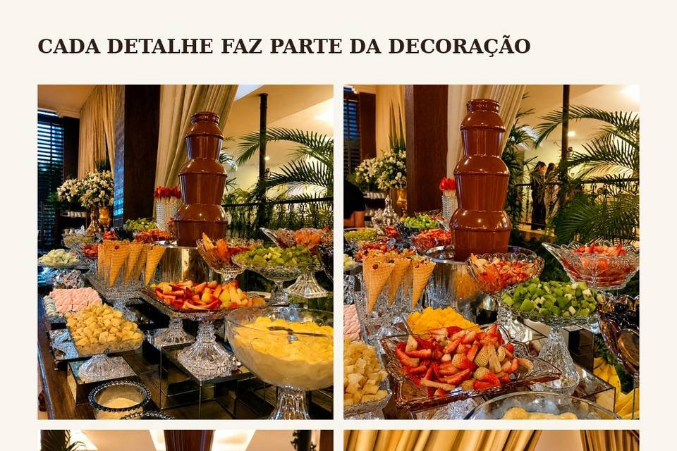 Fondue de Chocolate com Frutas