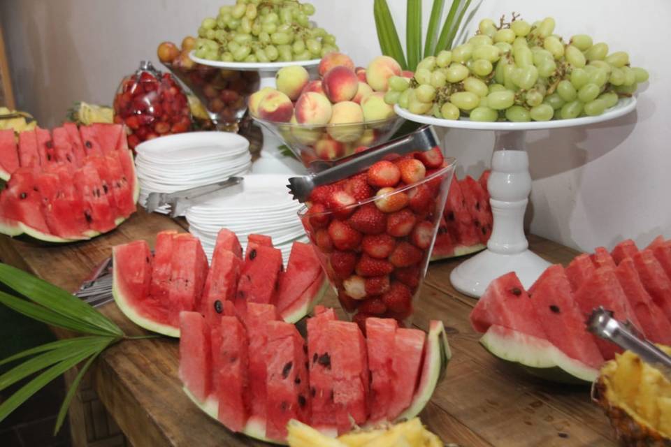 Mesa de fruta