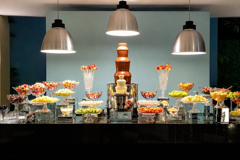 Fondue de Chocolate com Frutas