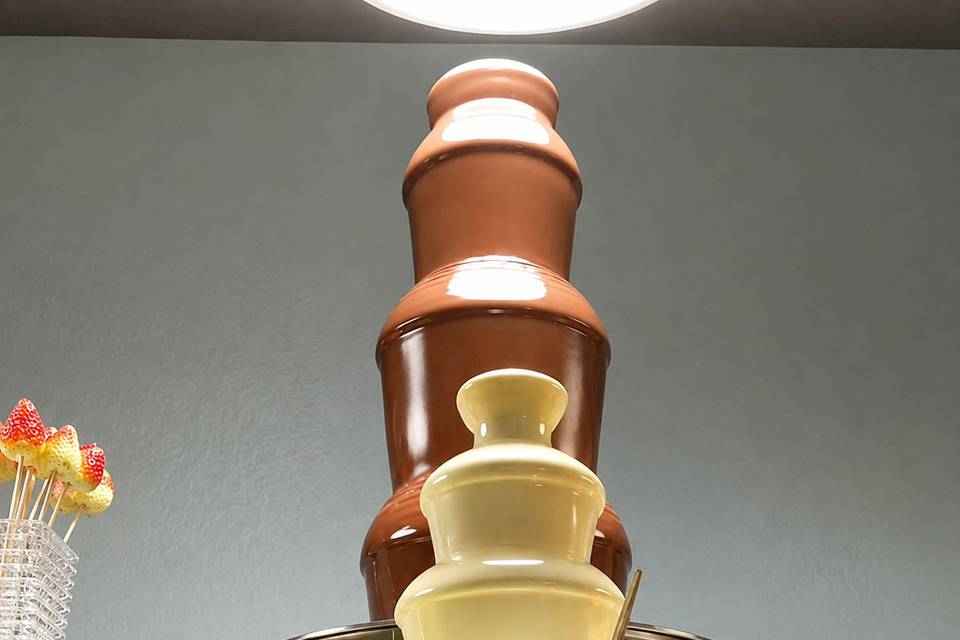 Fondue de Chocolate com Frutas