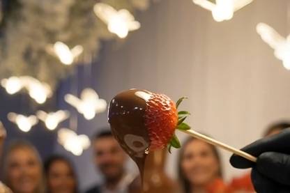 Fondue de Chocolate com Frutas