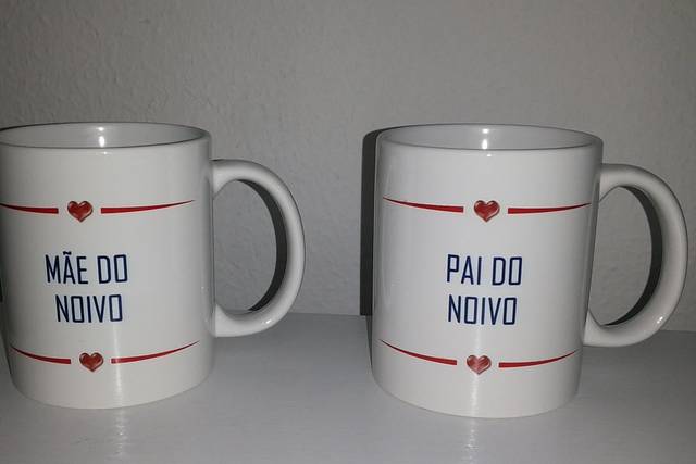 Caneca para os pais do noivo